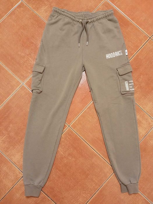 Hoodrich Cargo – męskie spodnie dresowe bawełna, rozm. M