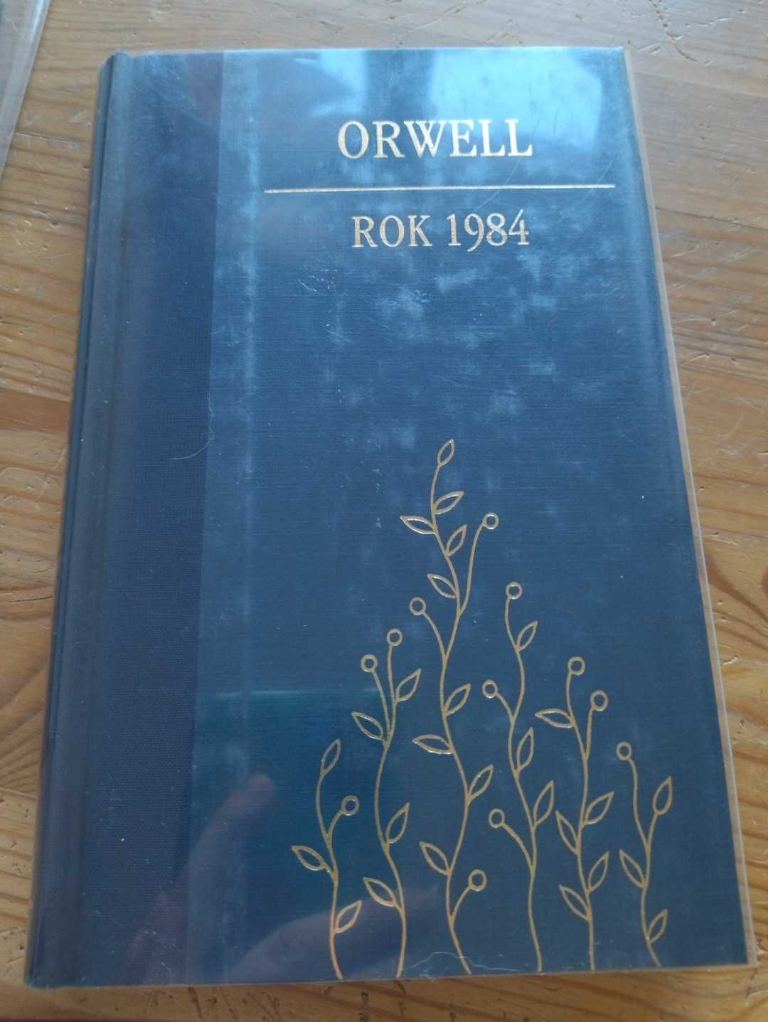 Orwell Rok 1984 książka w twardej oprawie Świat Książki