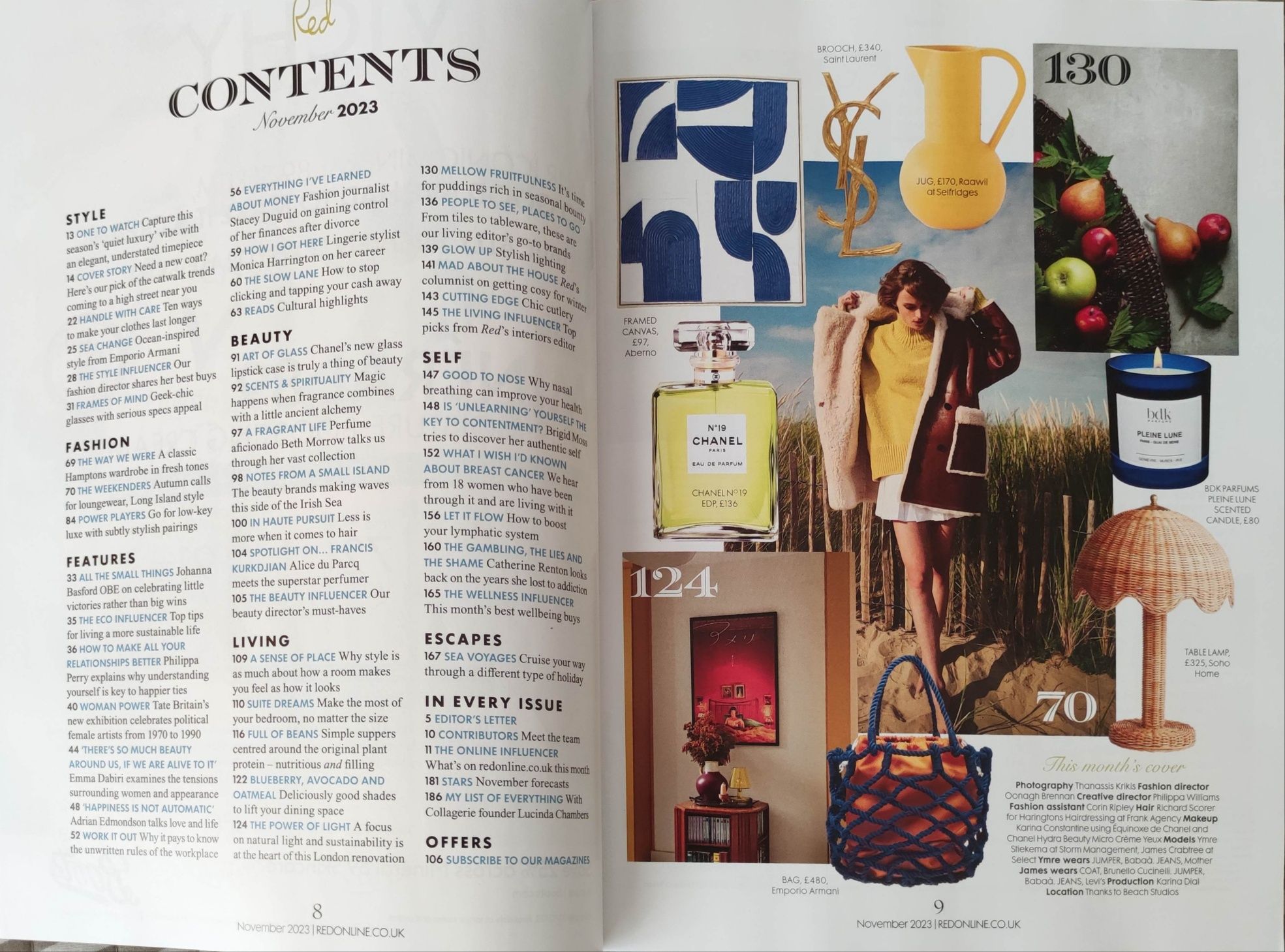 Red UK Magazyn nr 11/2023 moda, zdrowie, uroda