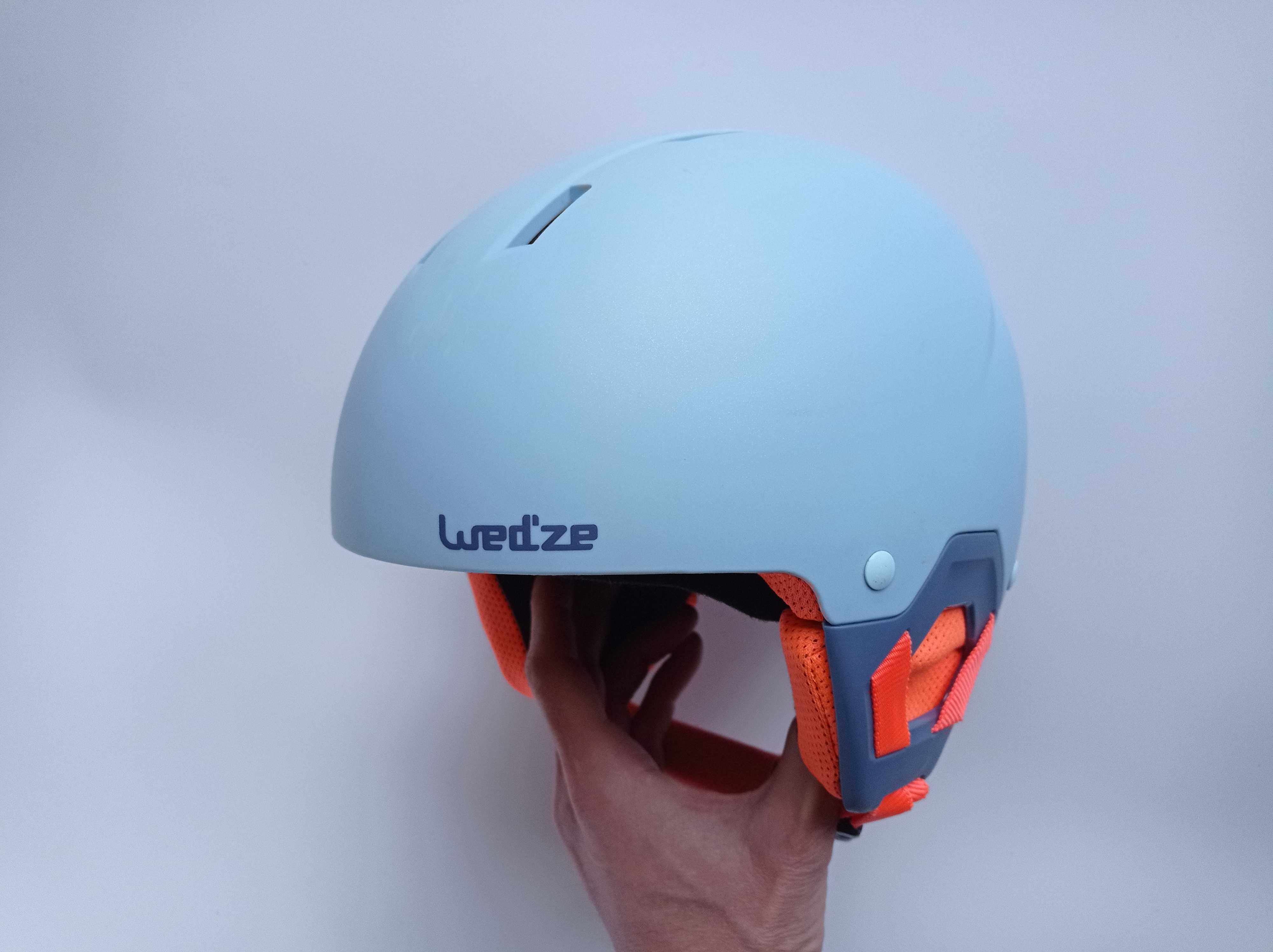 Детский горнолыжный зимний шлем Wedze H KD 500, размер 48-52см