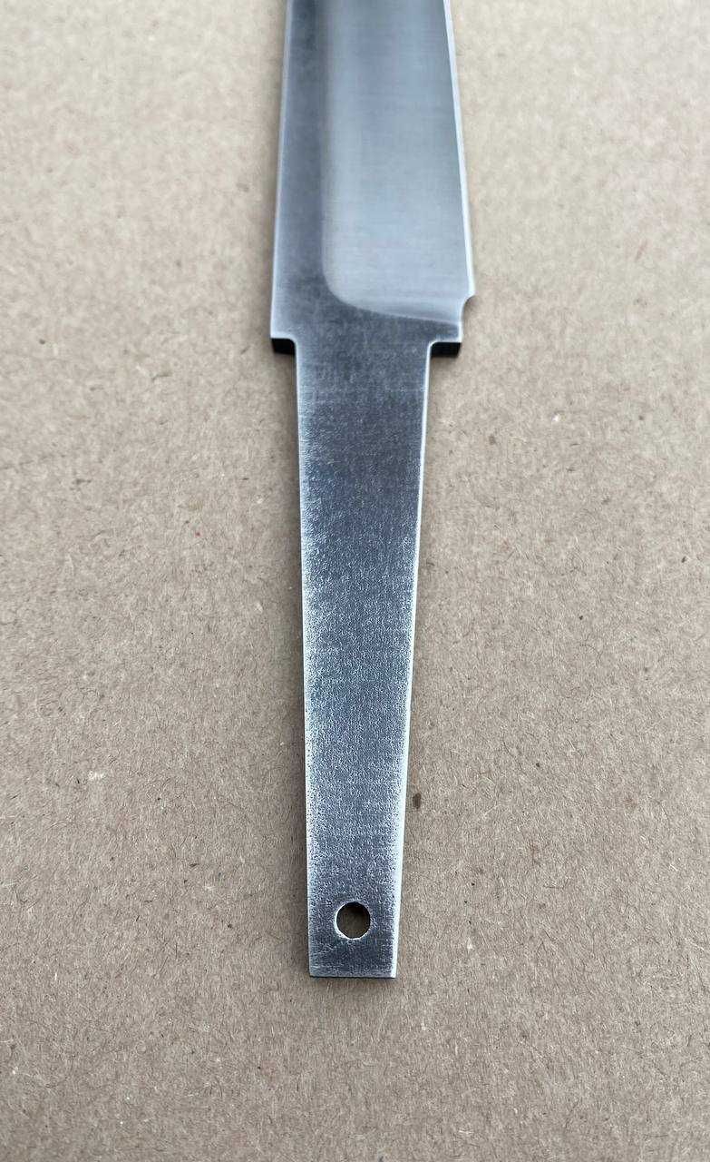 Клинок під всадний монтаж, заготовка для ножа, лезо 50Х14МФ