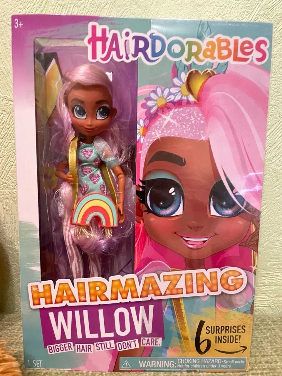 Велика лялька Hairdorables Hairmazing Willow Fashion Doll