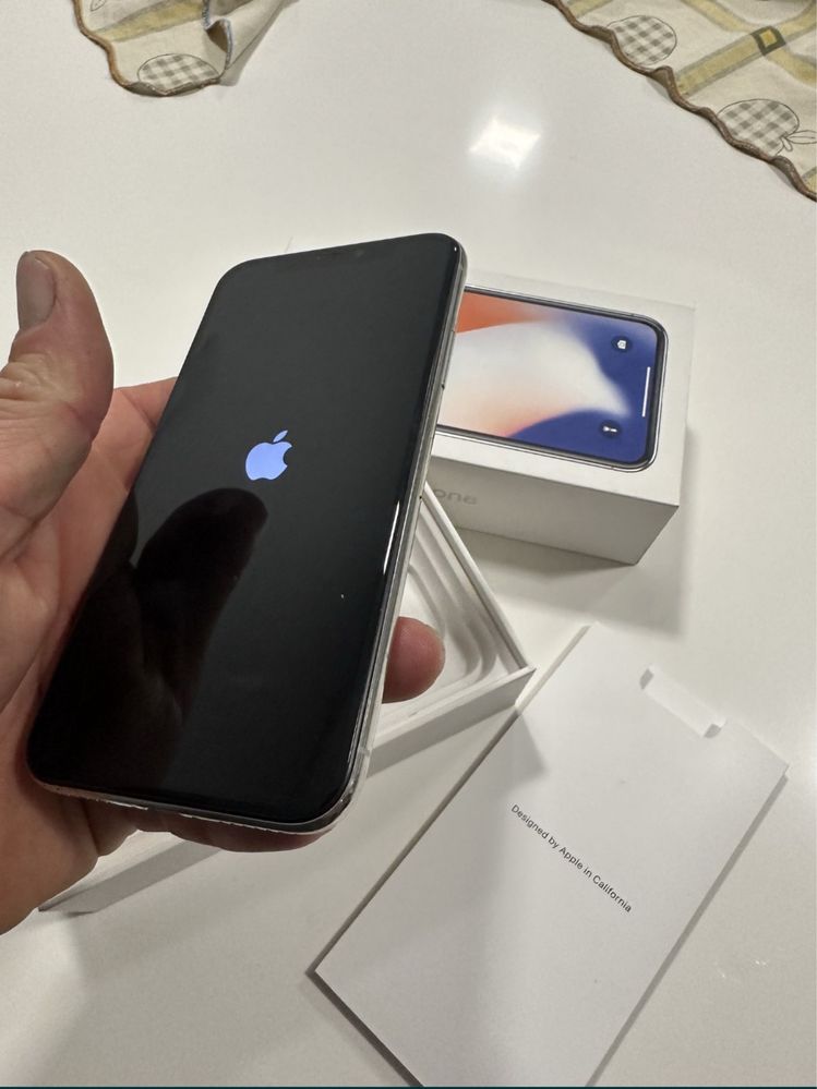 IPhone X branco 64gb