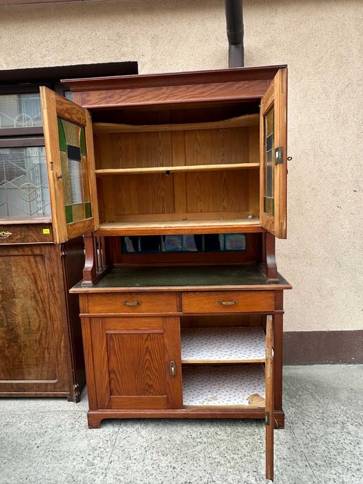 Stylowy kredens z Holandii Witryna + komoda DOWÓZ DO DOMU