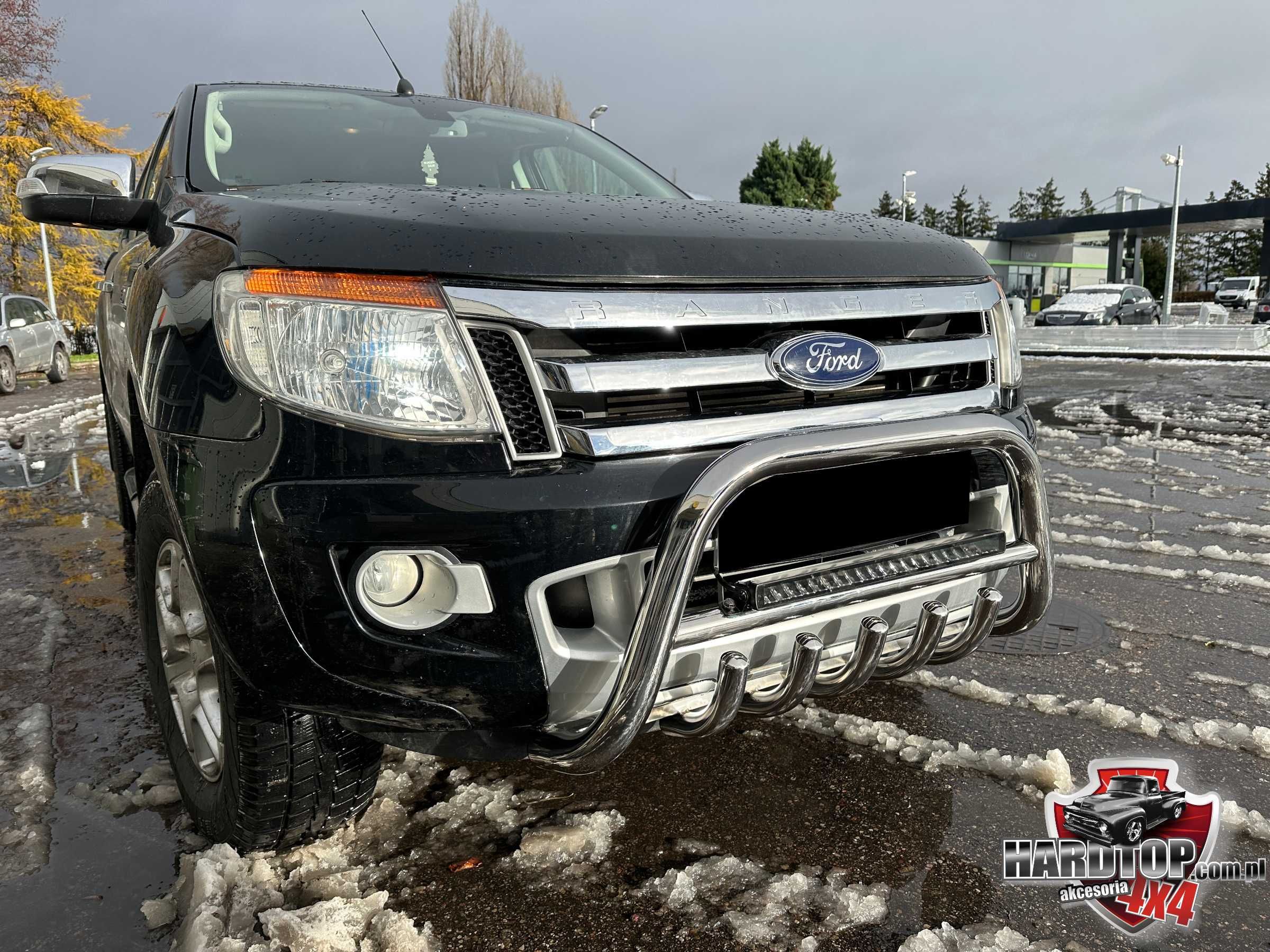 Zestaw Orurowanie + Panel LED Hella Black Magic FORD RANGER