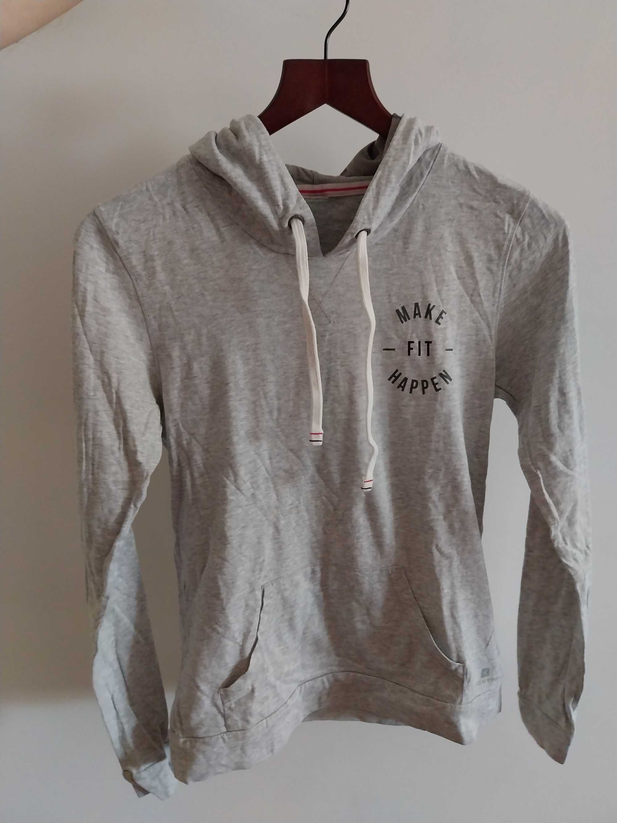 Camisola com capuz/Sweat/Hoodie cinzenta, 13-14 anos