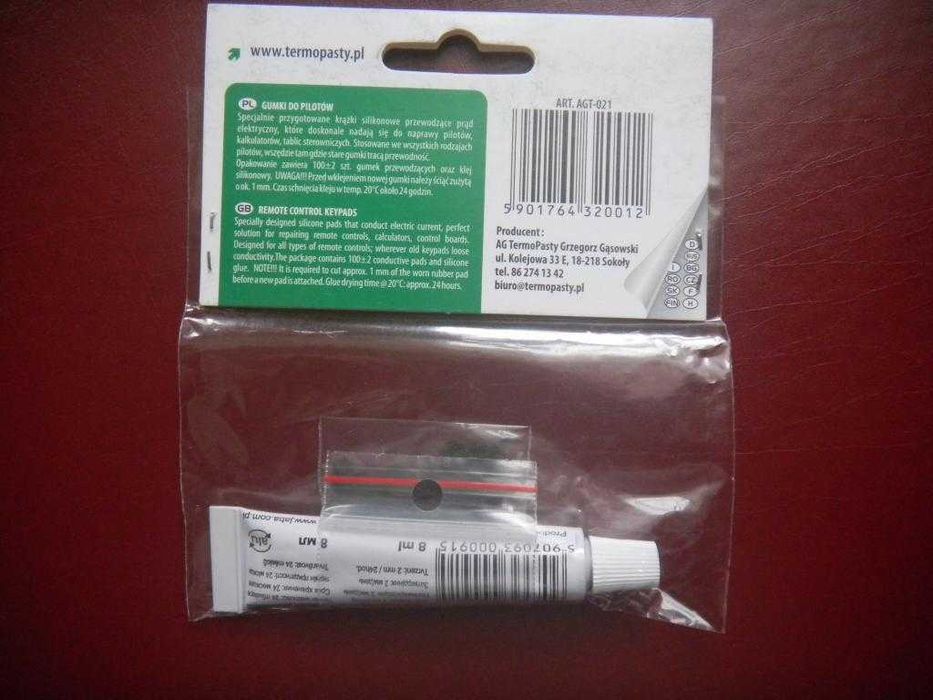 Ремкомплект для пультов с клеем 4мм.