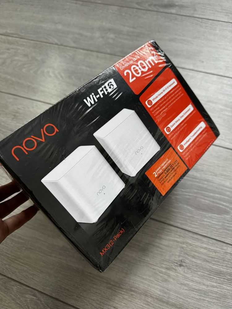 Wi-Fi Mesh система Tenda MW3 Nova 2-Pack (MW3-KIT-2)