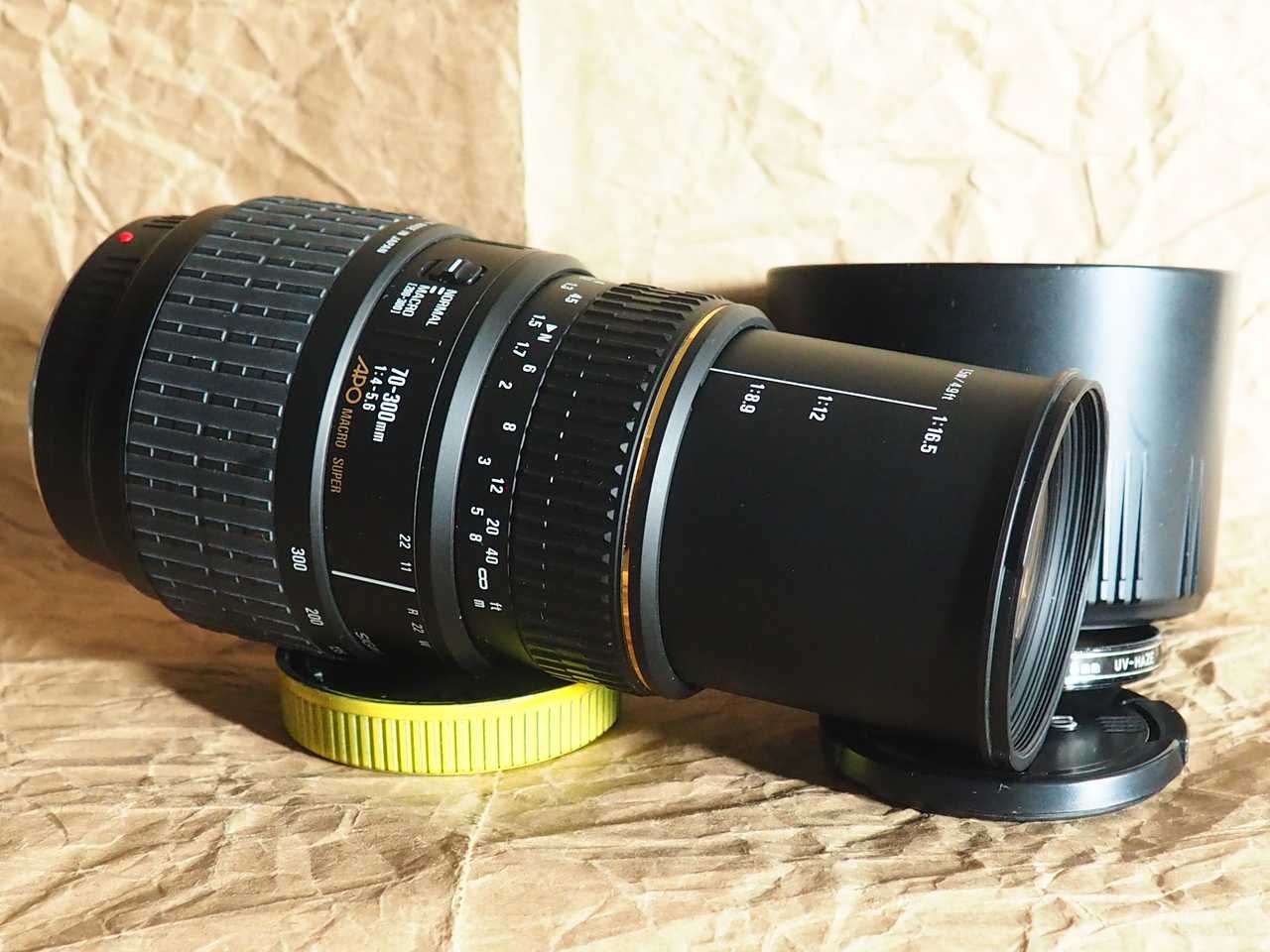 Obiektyw Sigma 70-300mm f4-5,6 APO Macro Super II.