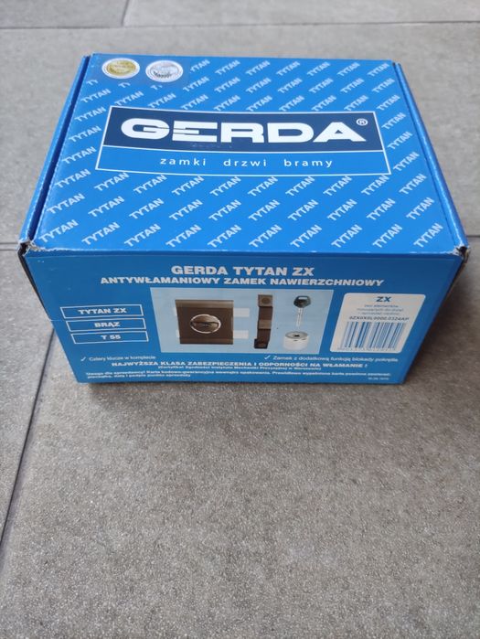 Zamek Gerda ZX Brązowa