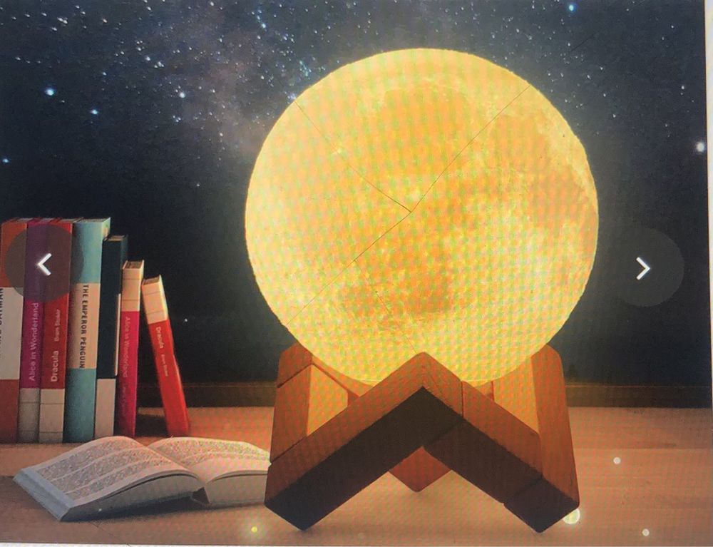 Lampka nocna księżyc Moon Light 48tknd