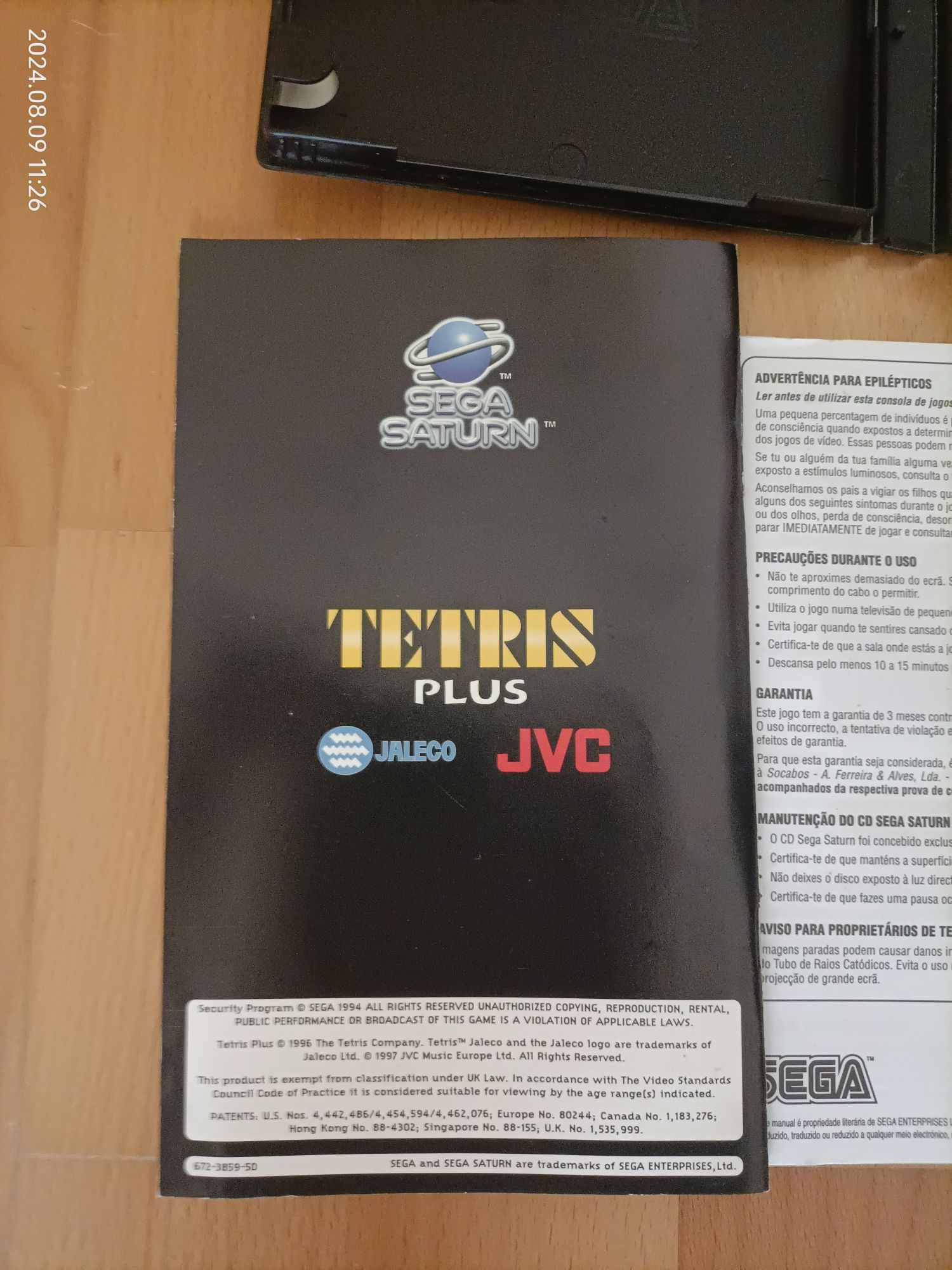 Tetris plus sega saturn