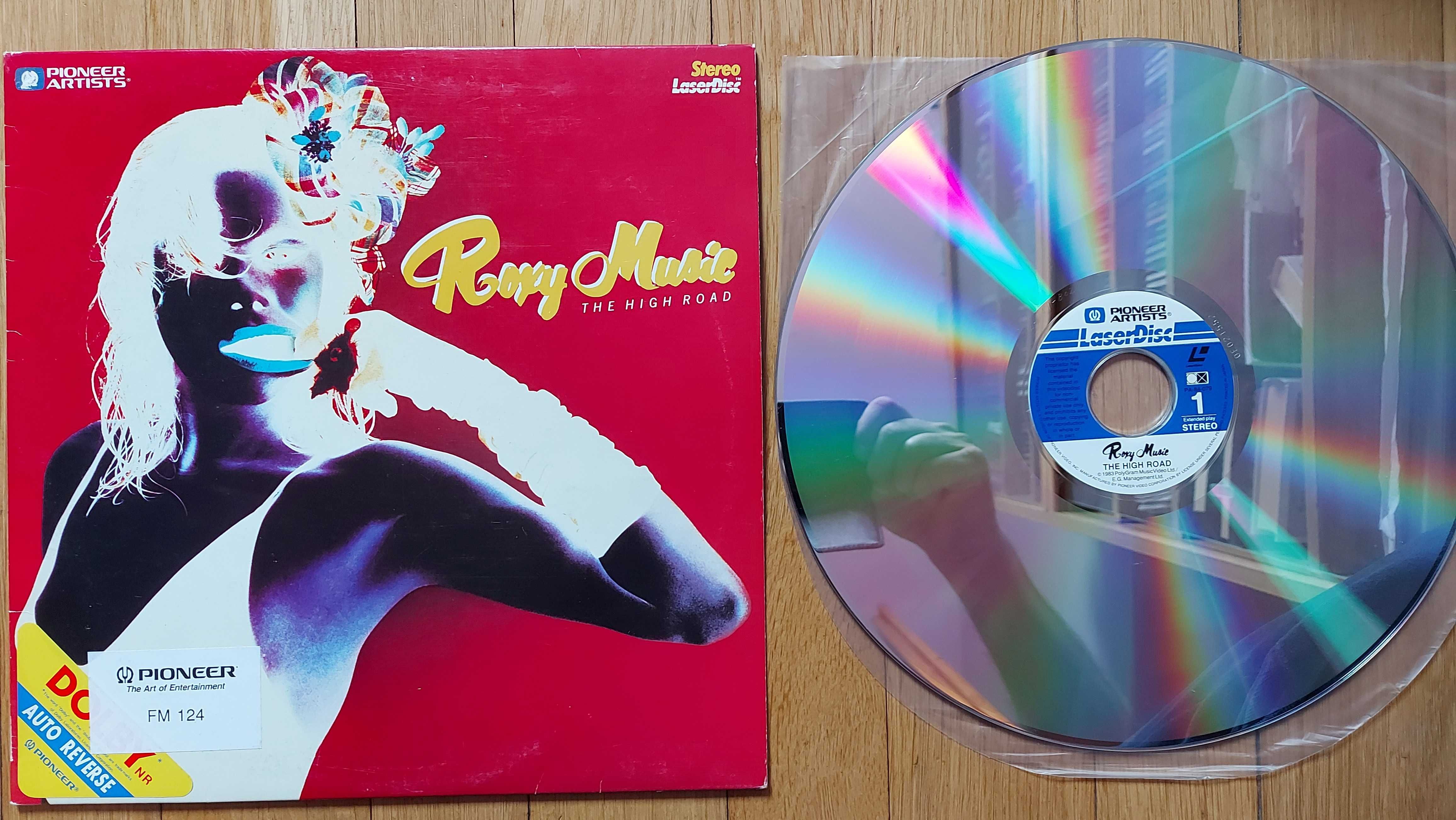 Laserdisc Roxy Music The High Road  1984  US (EX+/EX)