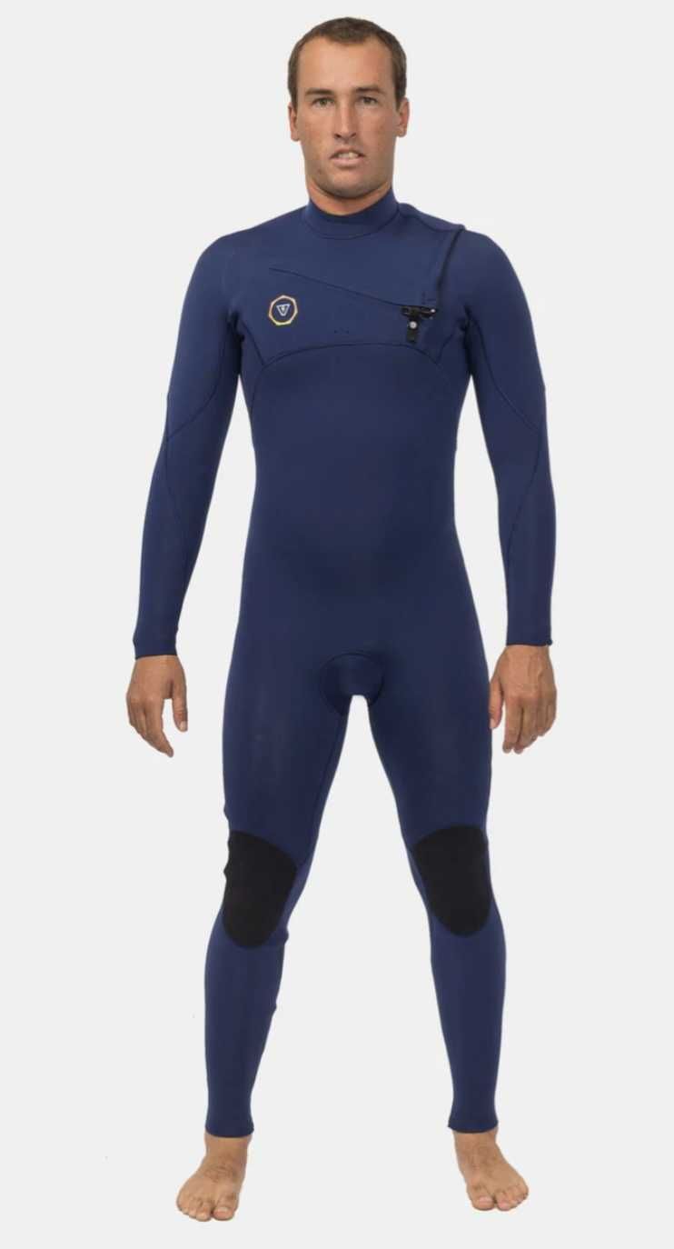 Fato surf Vissla 4-3 Full Peito ZIP-NVL