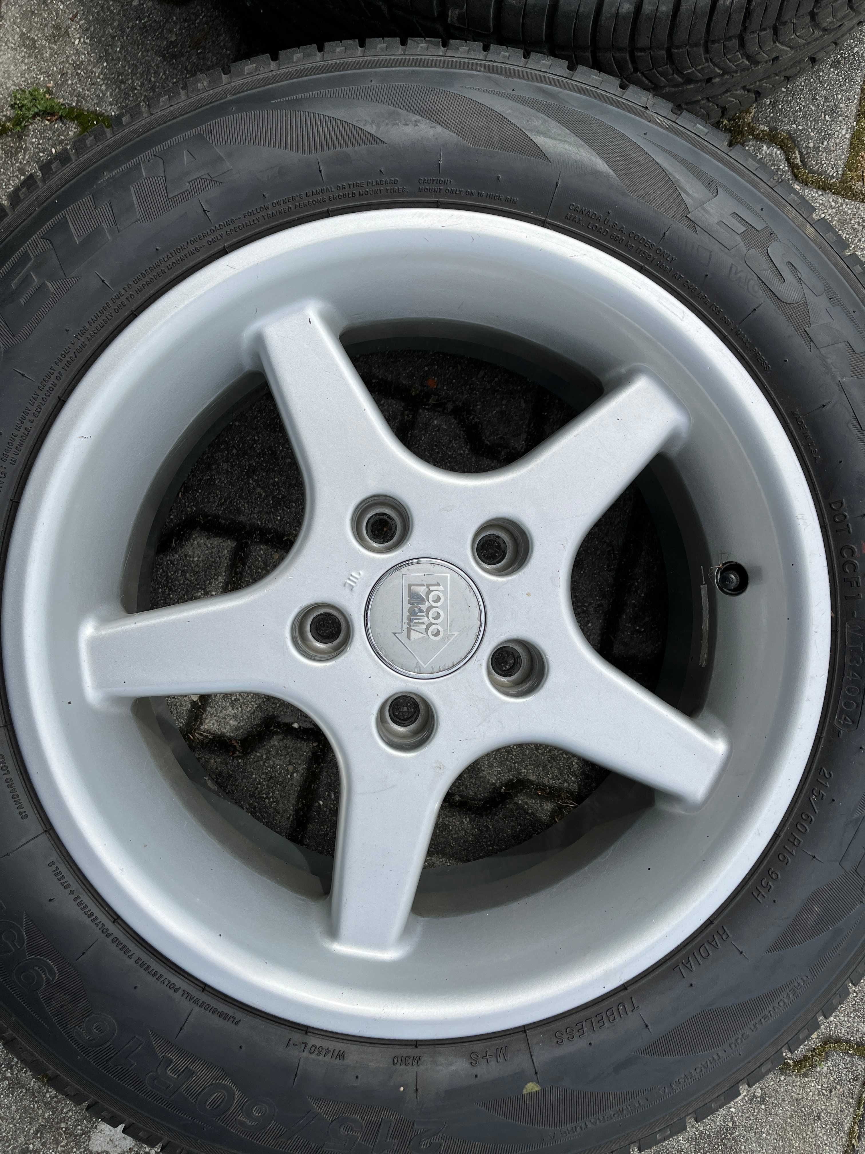 Felgi Mille Miglia 16' ET20 5x120 z oponami | BMW