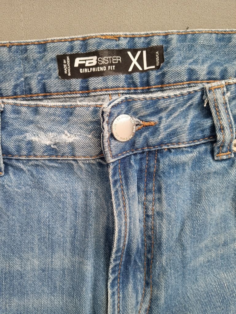 Spodnie jeansowe New Yorker Fishbone Sister XL