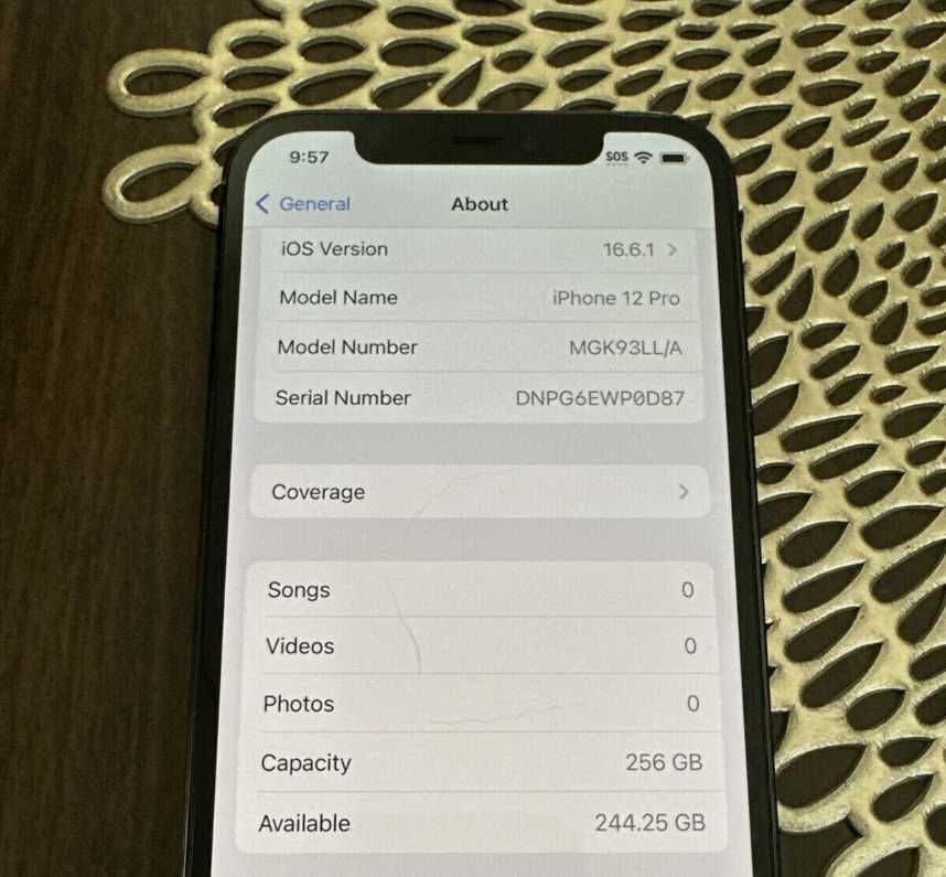 iPhone 12 pro 256 GB blue niebieski