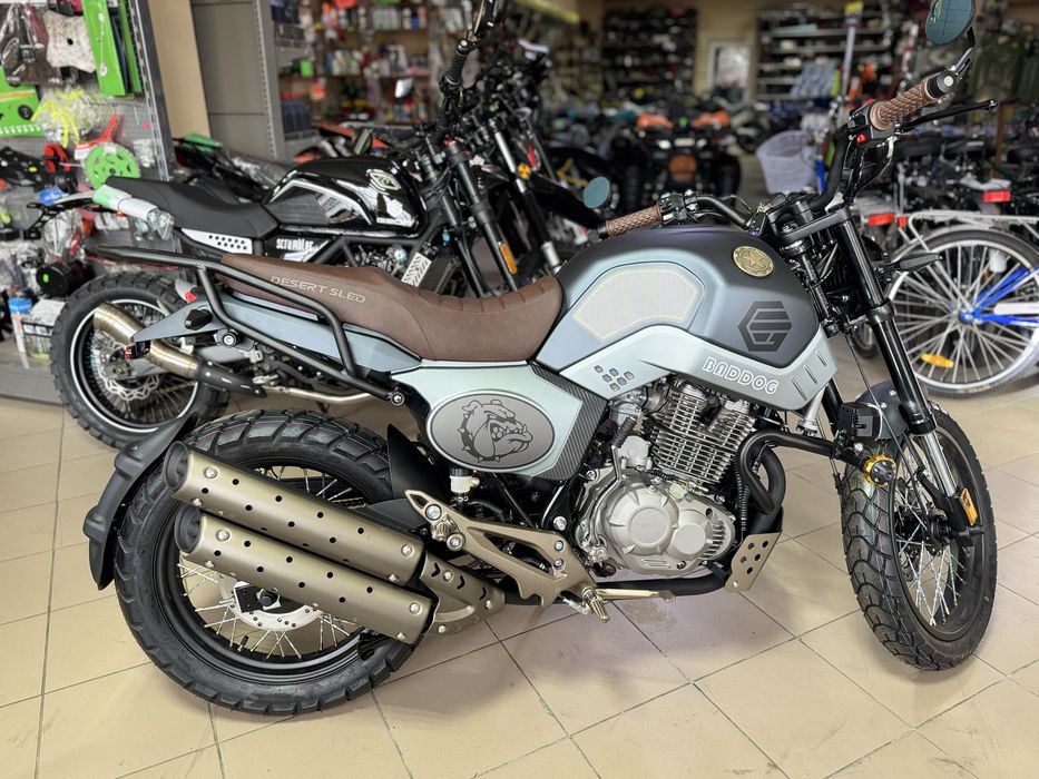 Мотоцикл GEON Baddog, 250 CBB Carb , Доставка.