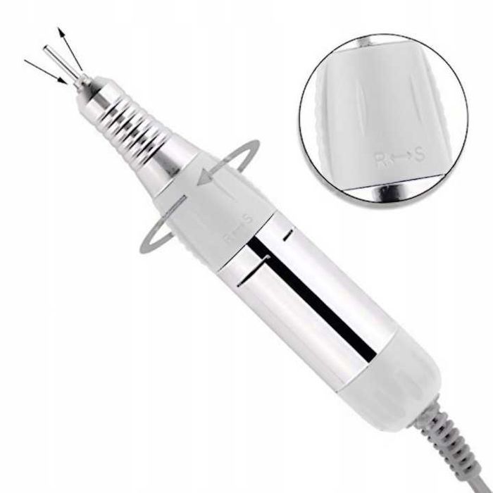 Profesjonalna Mocna Frezarka Do Paznokci 65W Manicure Pedicure Frezy