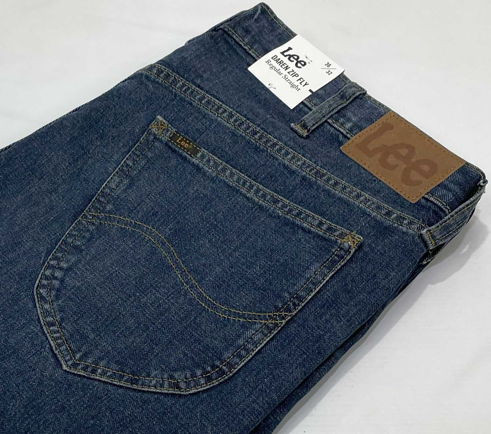 Spodnie męskie jeansy Lee Daren Zip Fly Voyage W34 L34