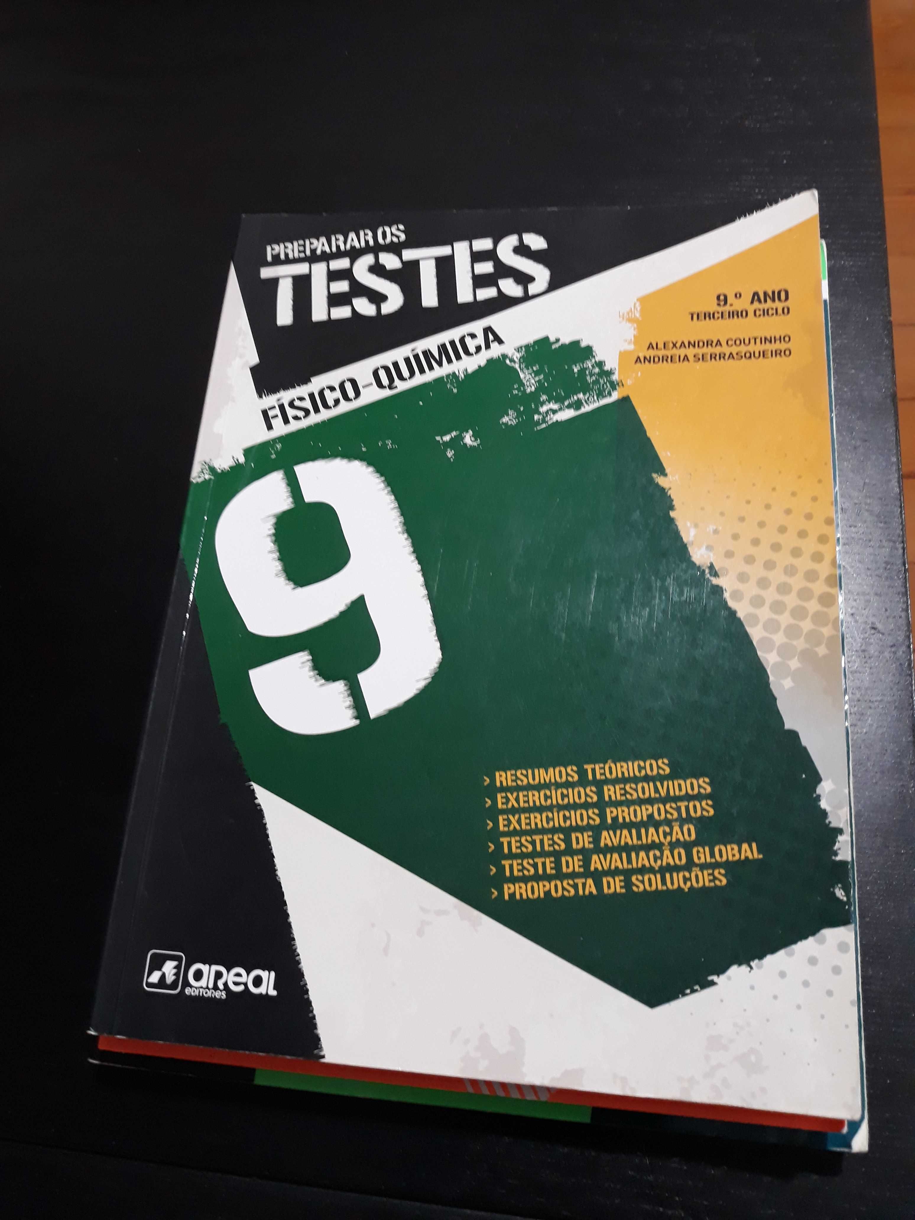 Livros apoio escolar: Preparar os Testes - Ciências Naturais 6º ao 9º