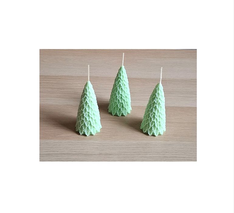 Świeca sojowa choinka