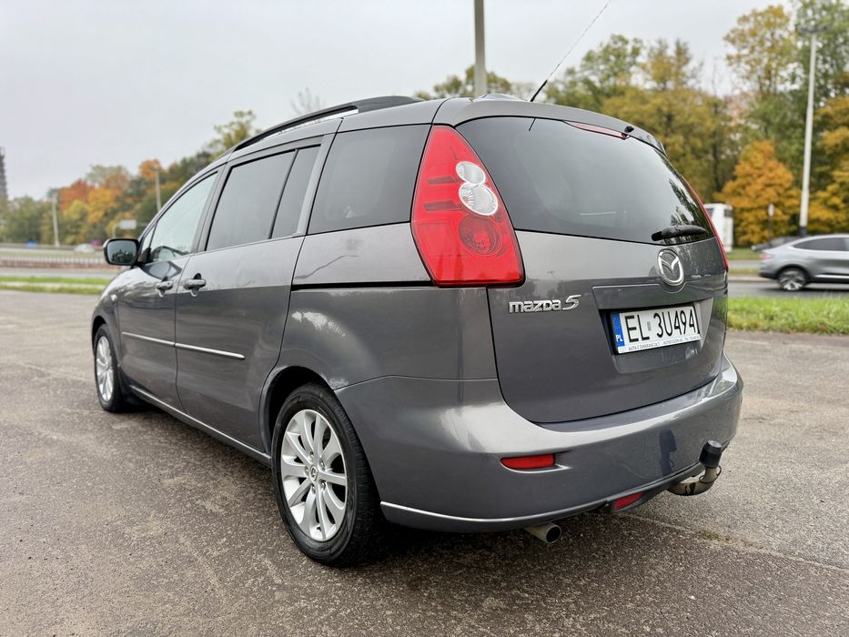 Mazda 5/2006r/2.0 LPG/klima/niski przebieg/bdb stan/7 osób