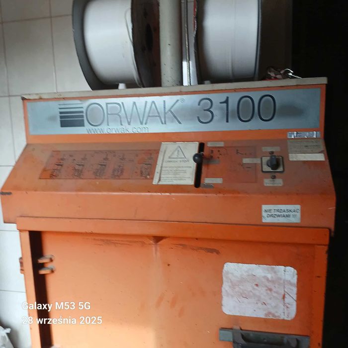 Belownica prasa do makulatury ORWAK 3100 / idealna do sklepu, 230V!