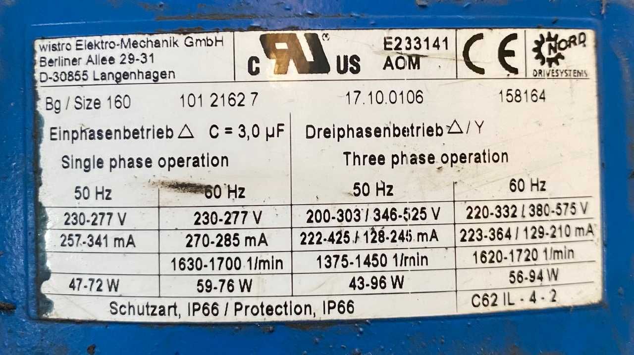 motor elétrico de corrente continua  - Nord Drivesystems