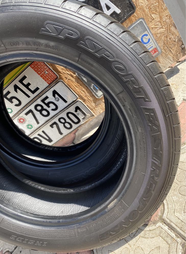 R15 175/65 Dunlop SpSport FastResponse Літні Шини Резина Гума 2шт