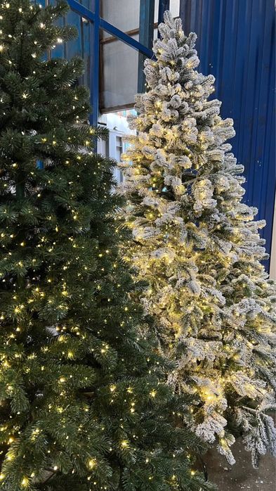 а Роса Хвоя Лапа Мішура гірлянда 50м / 100м / 200м