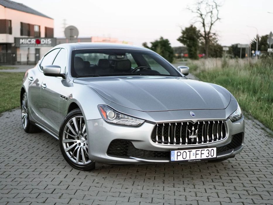 Maserati Ghibli 3.0 bi-turbo benzyna 350 KM | zadbane | prywatnie