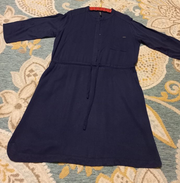 Granatowa sukienka moodo