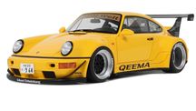 Model 1:18 GT Spirit Porsche 911 (964) RWB Rauh-Welt Qeema 2024 yellow