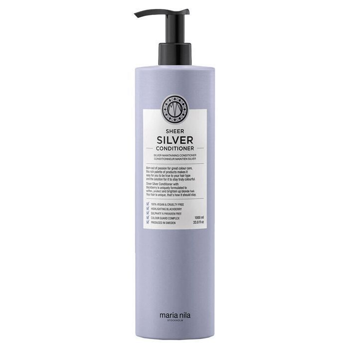 Odżywka Maria Nila Sheer Silver - Odżywia i Neutralizuje Blond 1000ml