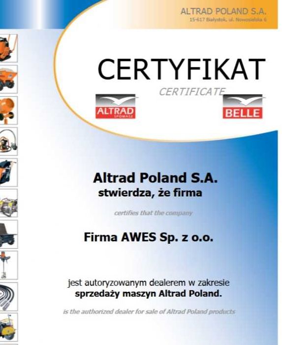 Stojak budowlany PROFESJONALNY ALTRAD 4,40m ST2303B kozioł kobyłka