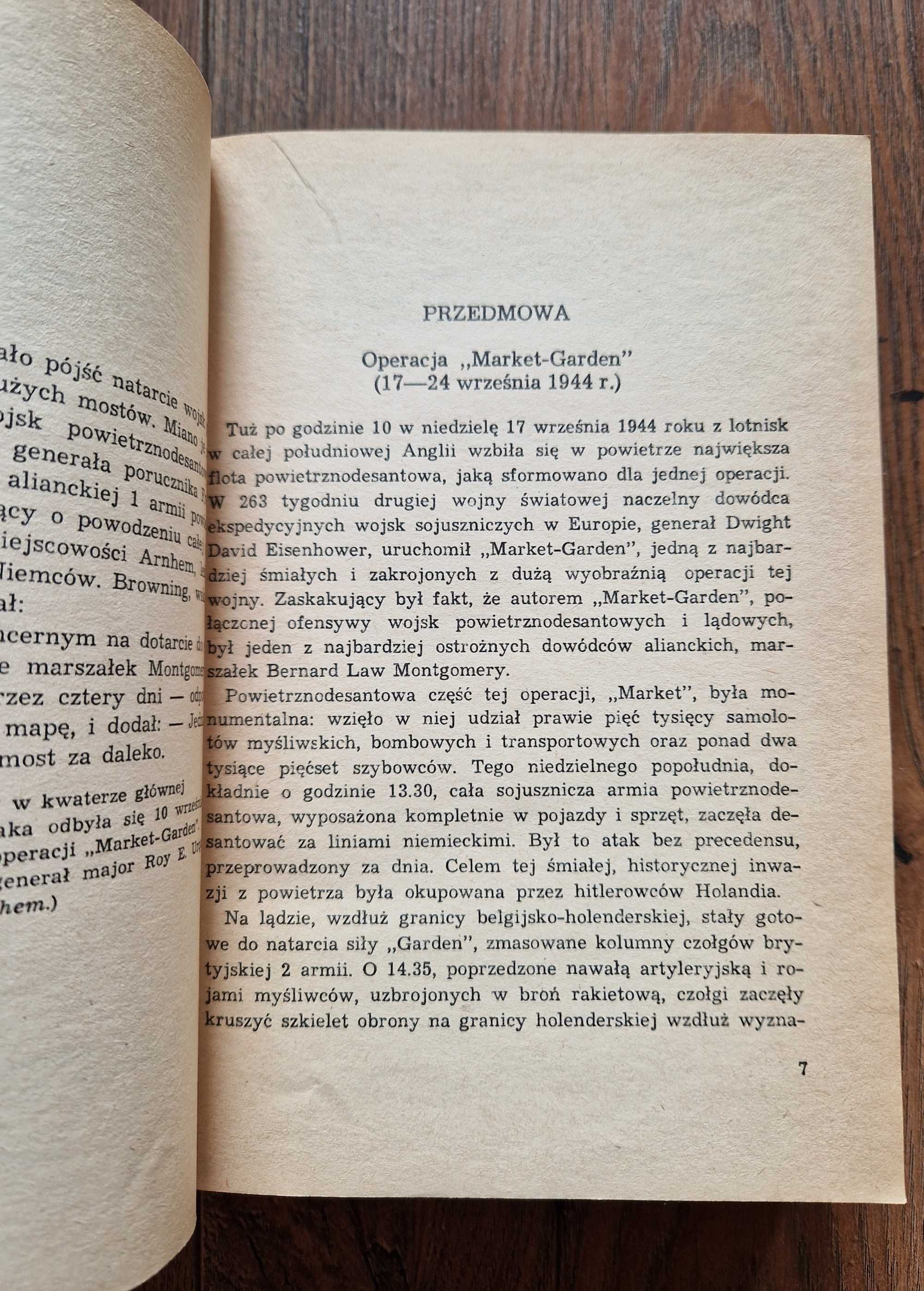 O Jeden Most Za Daleko - Cornelius Ryan 1979r Czytelnik