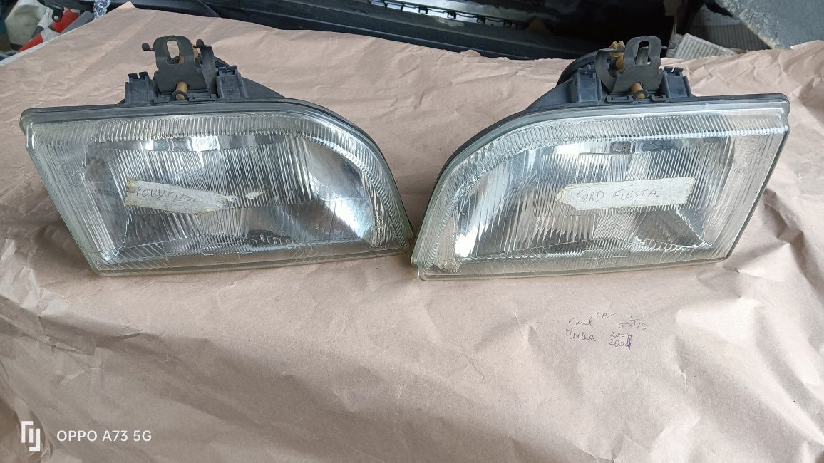 Farol Ford fiesta ótica 1989 óptica valeo