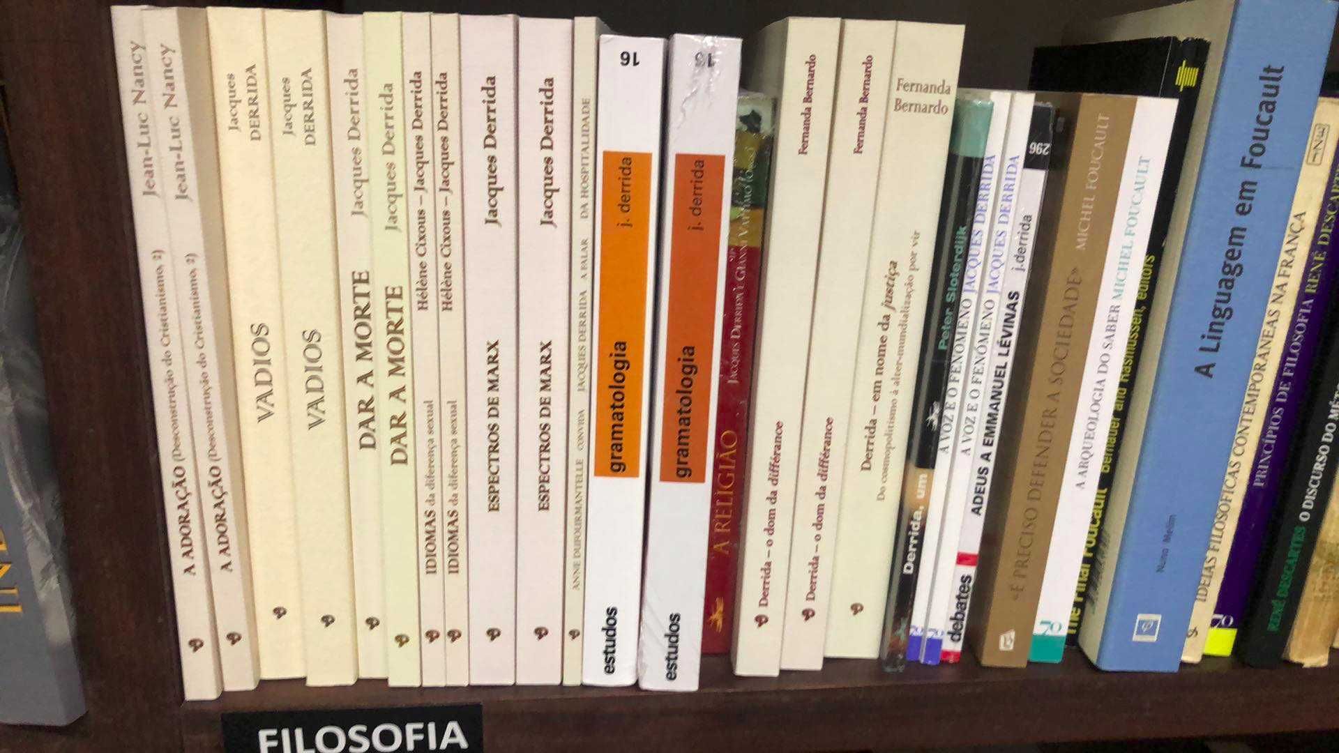 Jacques Derrida - Pack de livros novos