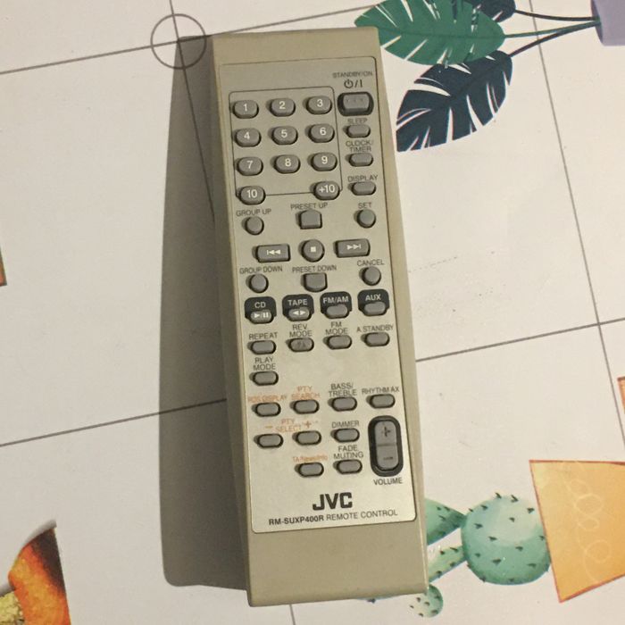 Pilot audio JVC RM-SUXP400R