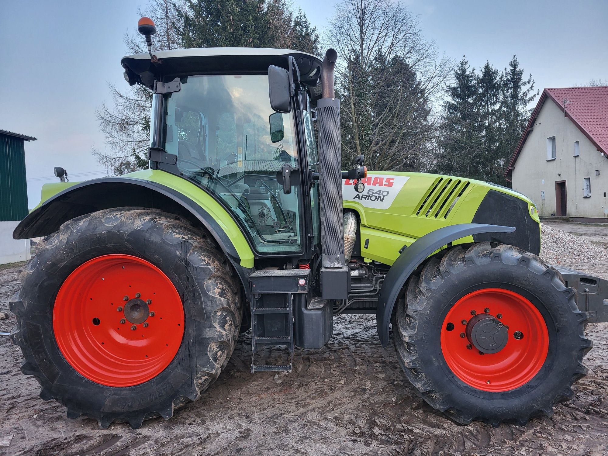 Claas arion 640 skrzynia 50 pneumatyka