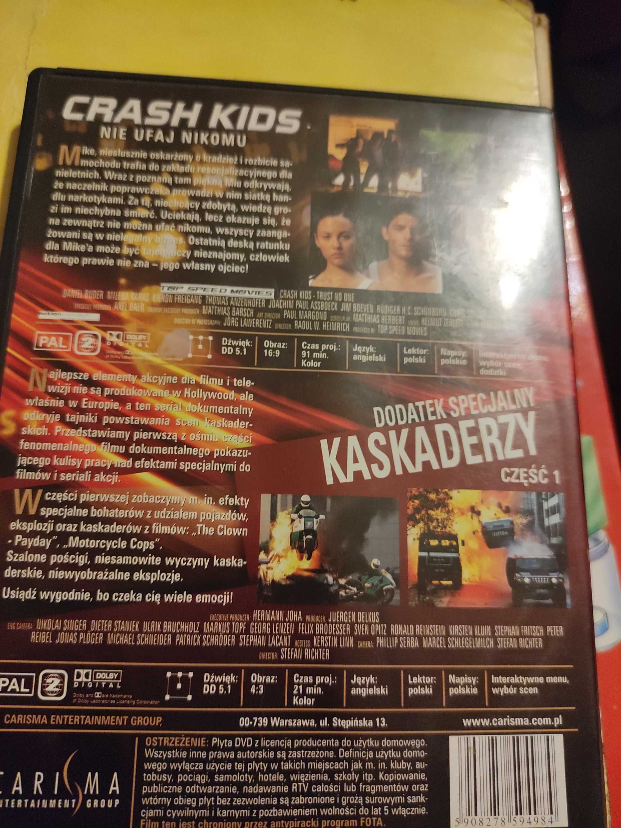Film dvd,,Crash kids