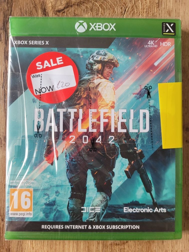 Battlefield 2042 Xbox Series X nowa zafoliowana