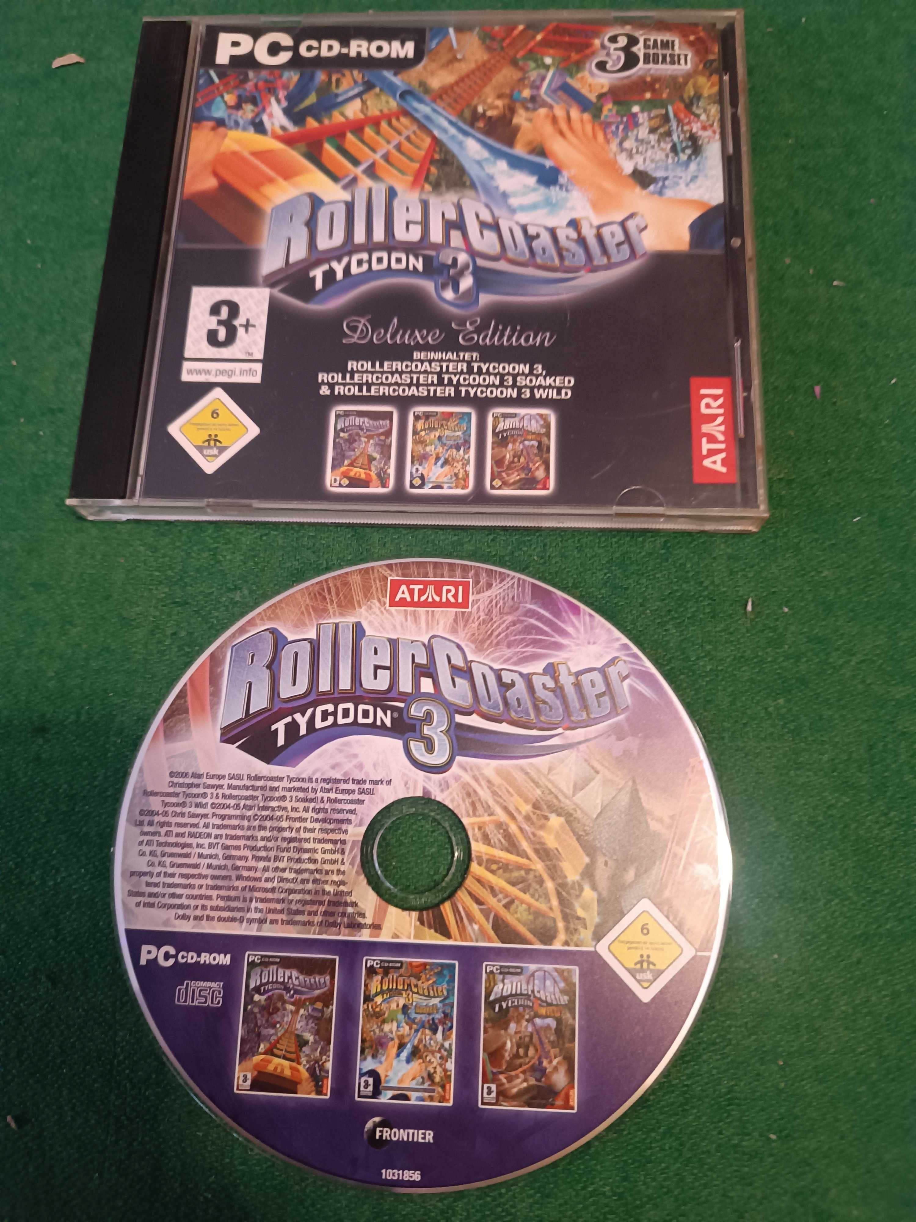 Gra PC - RollerCoaster Tycoon 3 Deluxe Edition