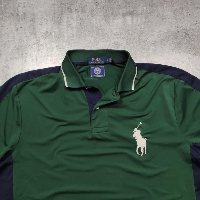 MĘSKA Elegancka PREMIUM Koszulka Polo Ralph Lauren Wimbledon Haft Logo