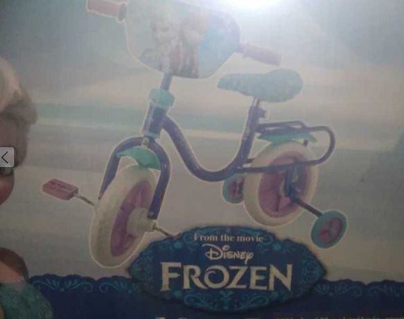 Rowerek Frozen 10'' cali  dla dziewczynki. Nowy