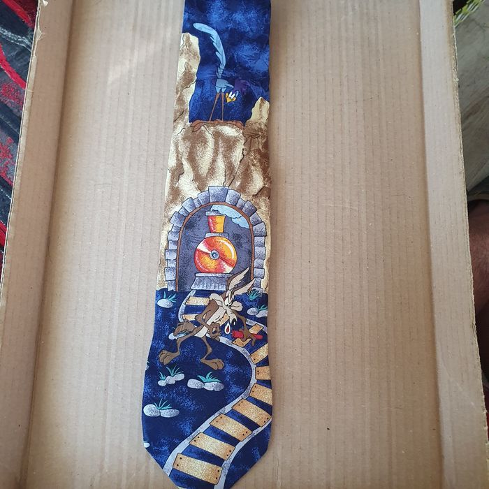 Krawat Struś Pędziwiatr kreskówka (k-8) OK