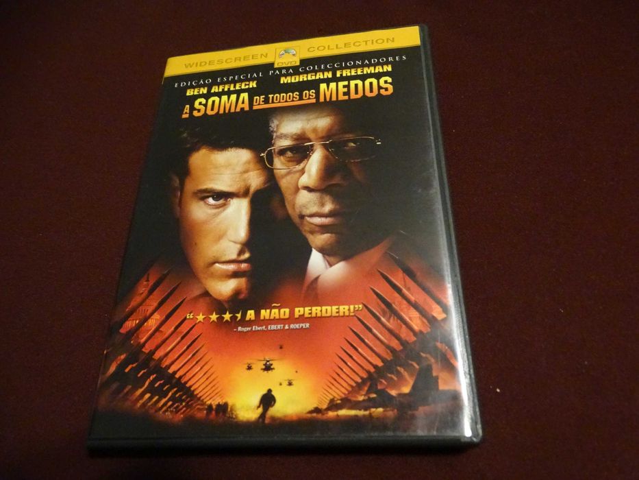 DVD-A soma de todos os medos-Ben Affleck/Morgan Freeman