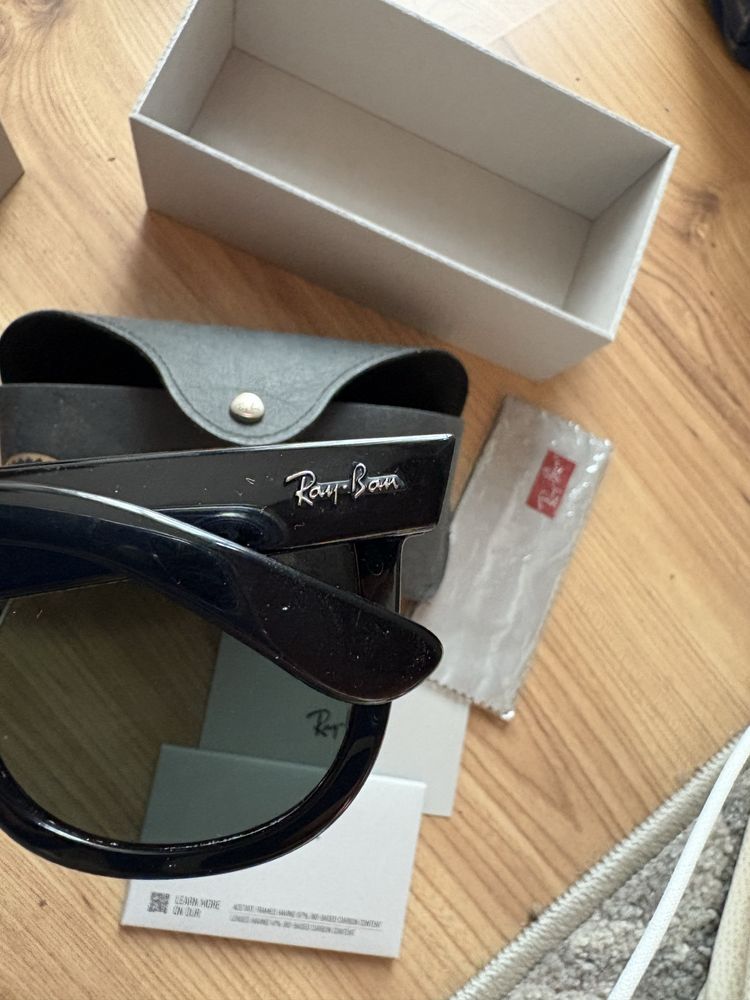 Okulary przeciwsłoneczne Ray Ban Wayfarer Reverse RB R0502S rozm 53