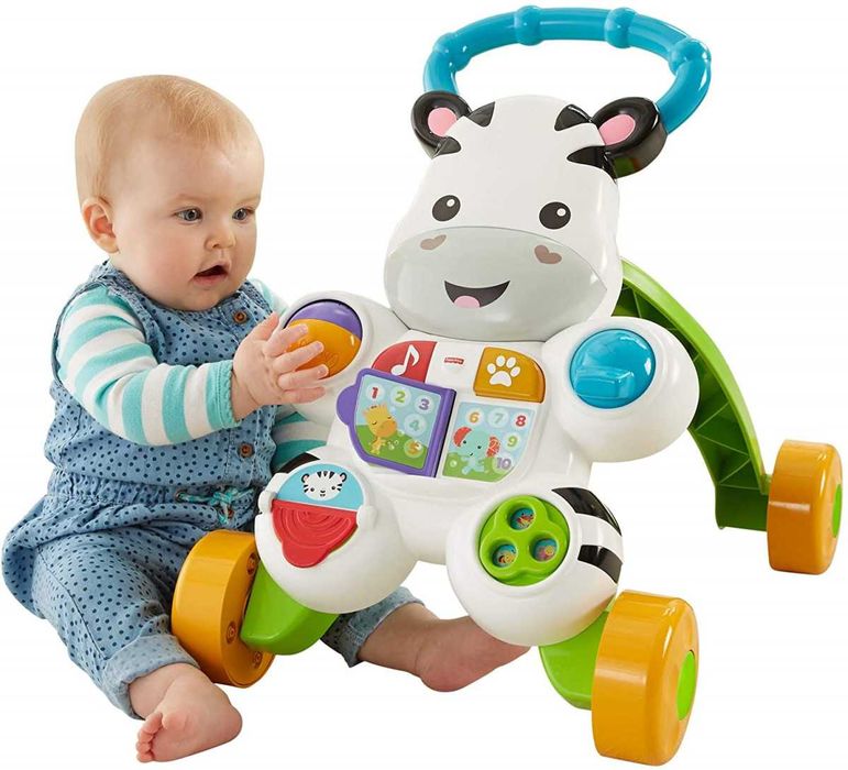Fisher Price Andador Zebra novo